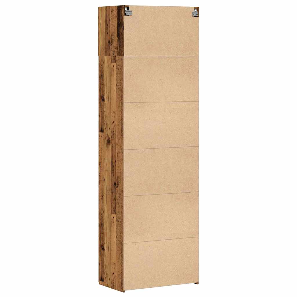 Storage Cabinet Old wood 70 x 42.5 x 225 cm Engineered wood