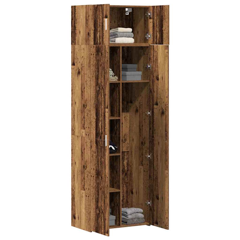 Storage Cabinet Old wood 70 x 42.5 x 225 cm Engineered wood