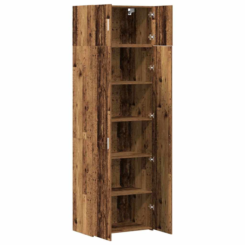 Storage Cabinet Old wood 70 x 42.5 x 225 cm Engineered wood