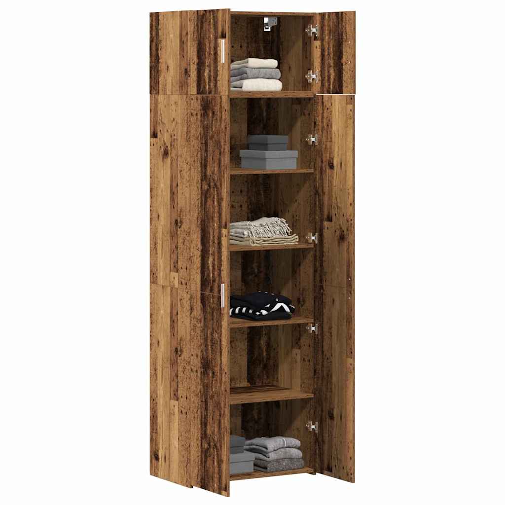 Storage Cabinet Old wood 70 x 42.5 x 225 cm Engineered wood