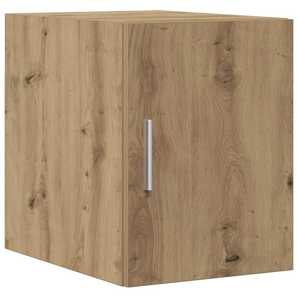 Slim Storage Cabinet with Drawer Artisan oak 30 x 42.5 x 225 cm