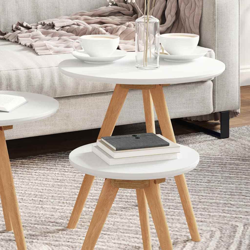 Coffee Table Brown 50 x 50 x 46 cm Solid Walnut wood