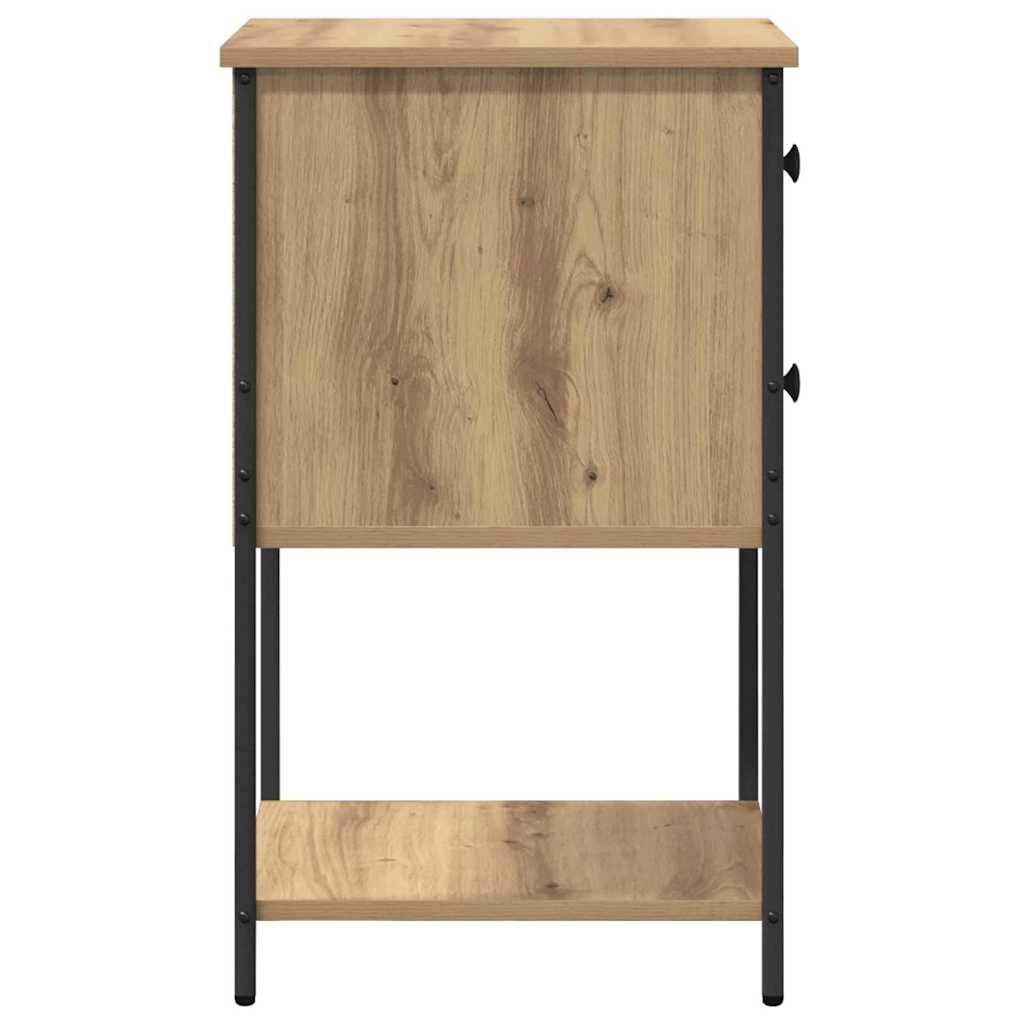 Bedside Cabinet Artisan oak 32 x 42 x 70 cm Engineered wood