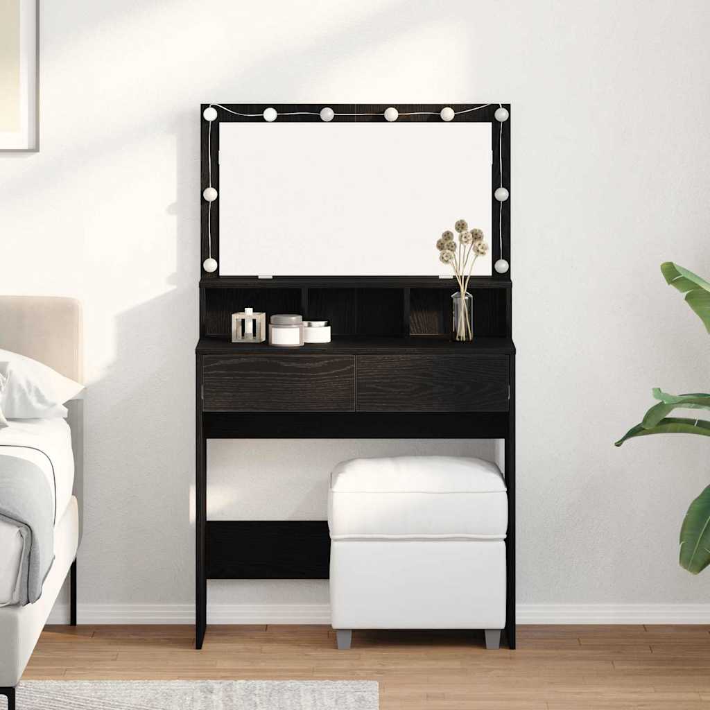 Dressing Table With Led 80X41X134.5 Cm