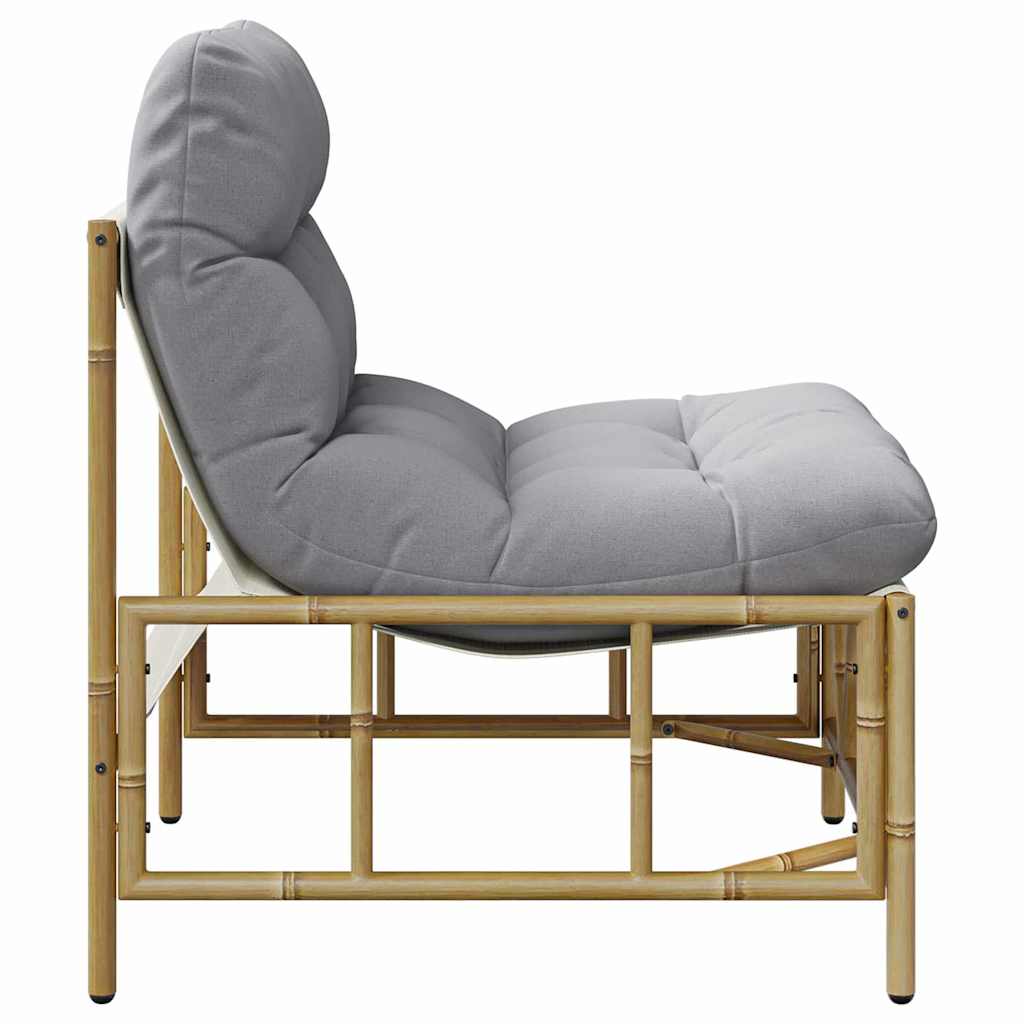 Garden Chair 2 pcs Light grey 75 x 75 x 71 cm Steel