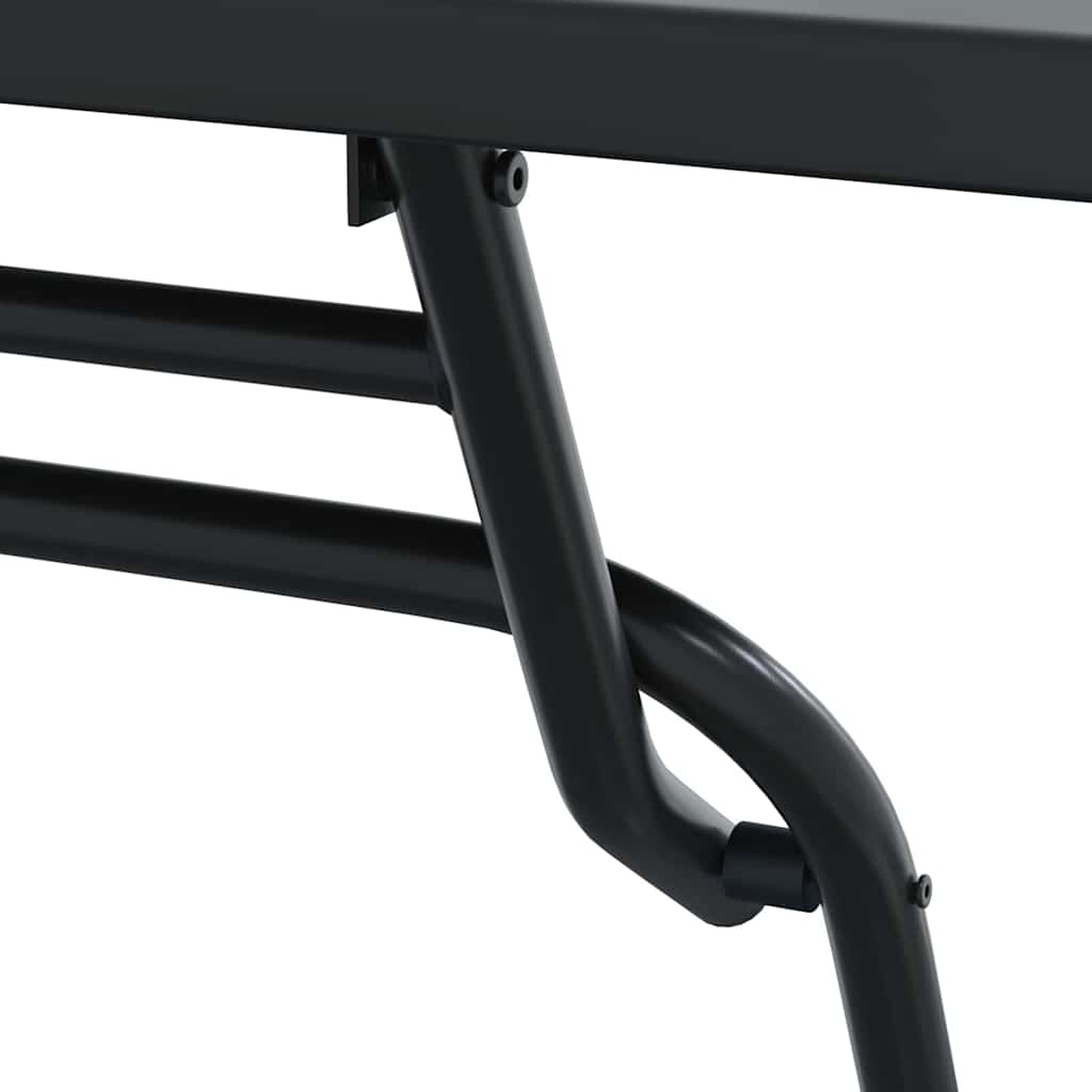 Bistro Set Folding 3 pcs Anthracite Steel