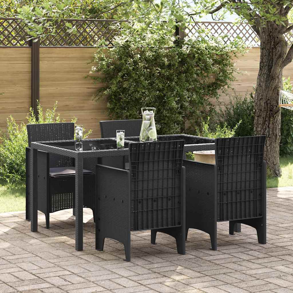 Garden Chair 4 pcs Anthracite 53 x 49 x 85 cm PP