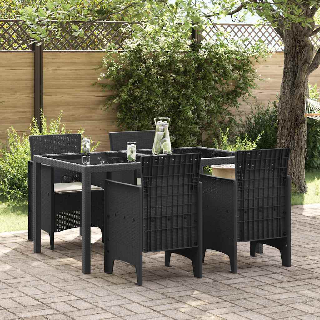 Garden Chair 4 pcs Anthracite 53 x 49 x 85 cm PP