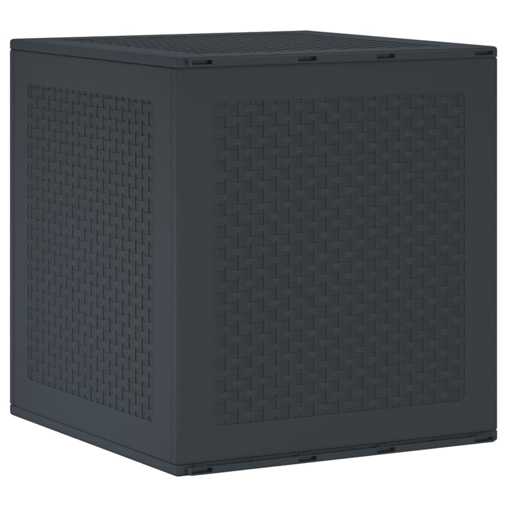 Garden Storage Box Anthracite 55 x 53 x 57 cm Polypropylene