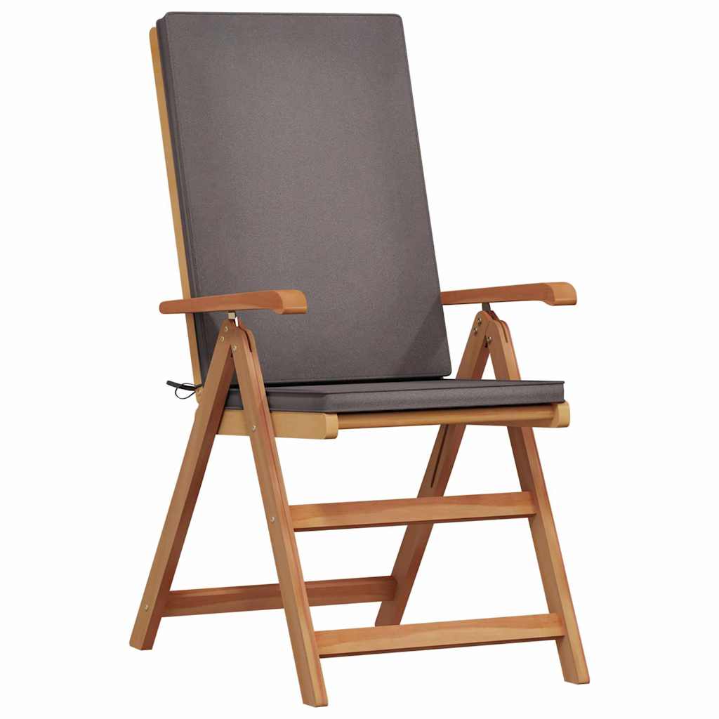 Garden Chair 6 pcs Brown 57 x 71.5 x 104cm Solid Teak wood