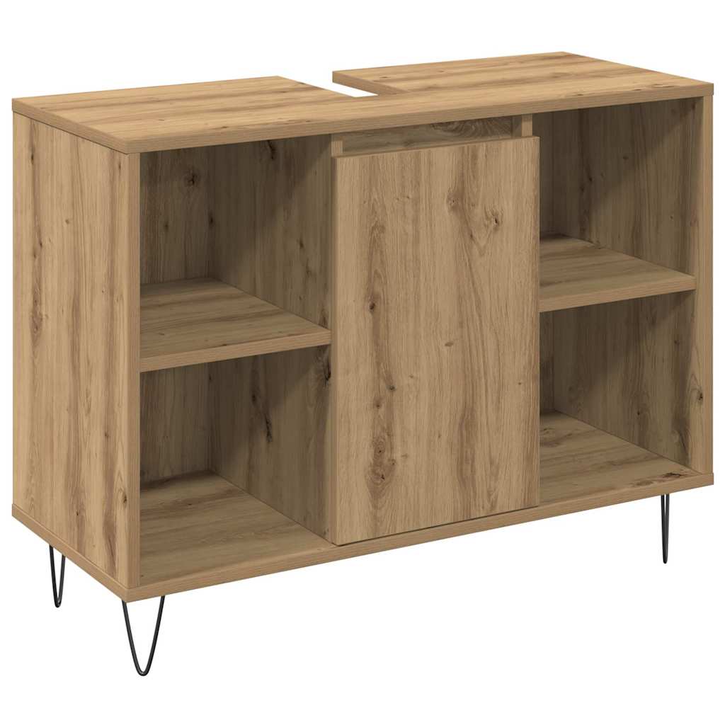 Bathroom Furniture Set 3 pcs Artisan Oak 30 x 30 x 180 cm