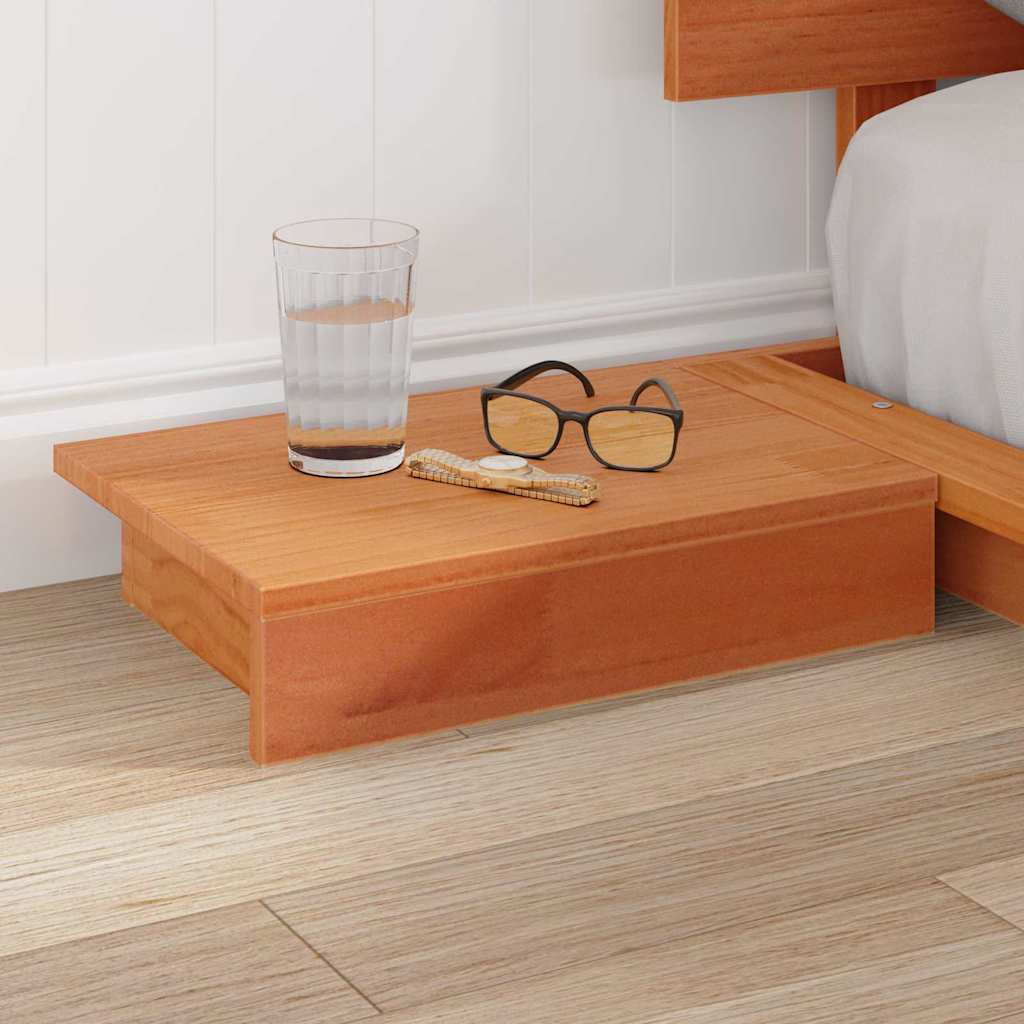 Bed Frame Brown 120 x 190 cm Wood