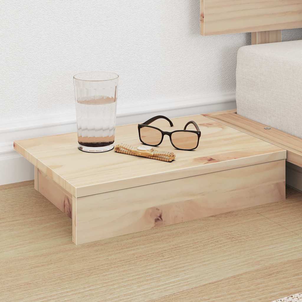 Bed Frame Brown 100 x 200 cm Wood