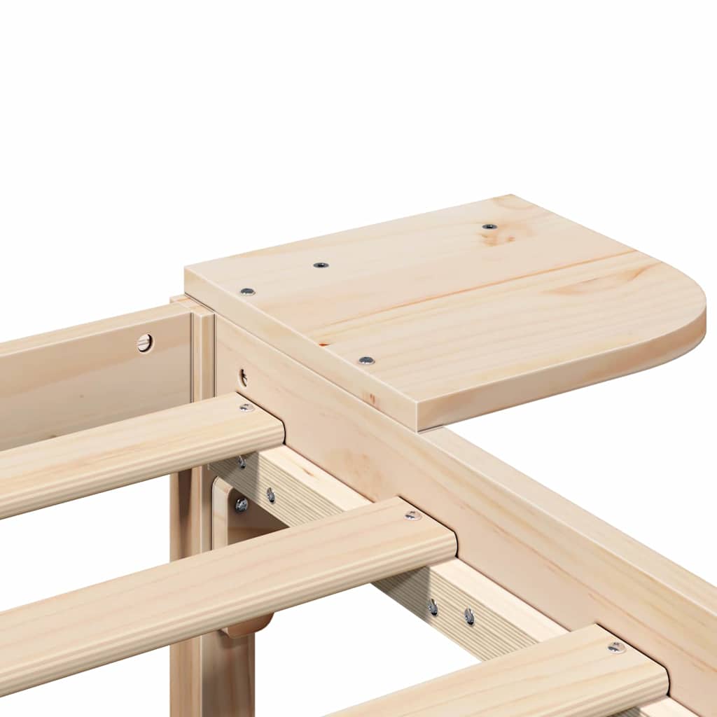 Bed Frame Brown 180 x 200 cm Brown