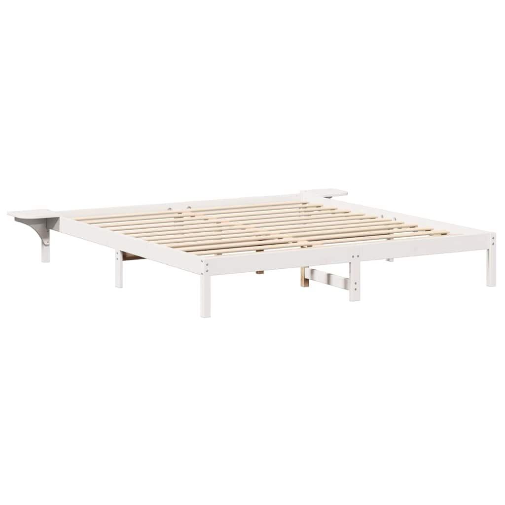 Bed Frame White 180 x 200 cm White
