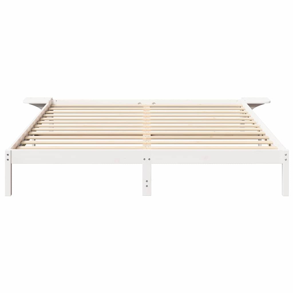 Bed Frame White 180 x 200 cm White