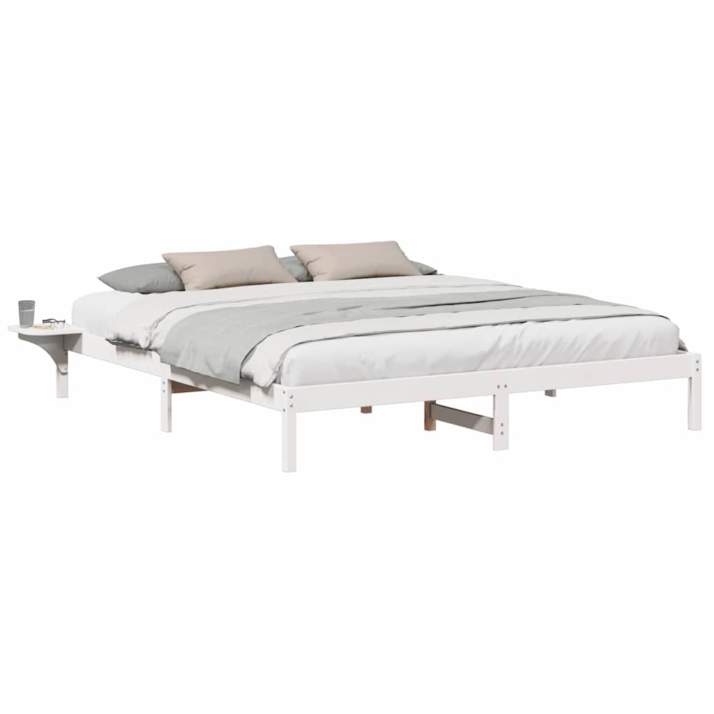 Bed Frame White 180 x 200 cm White