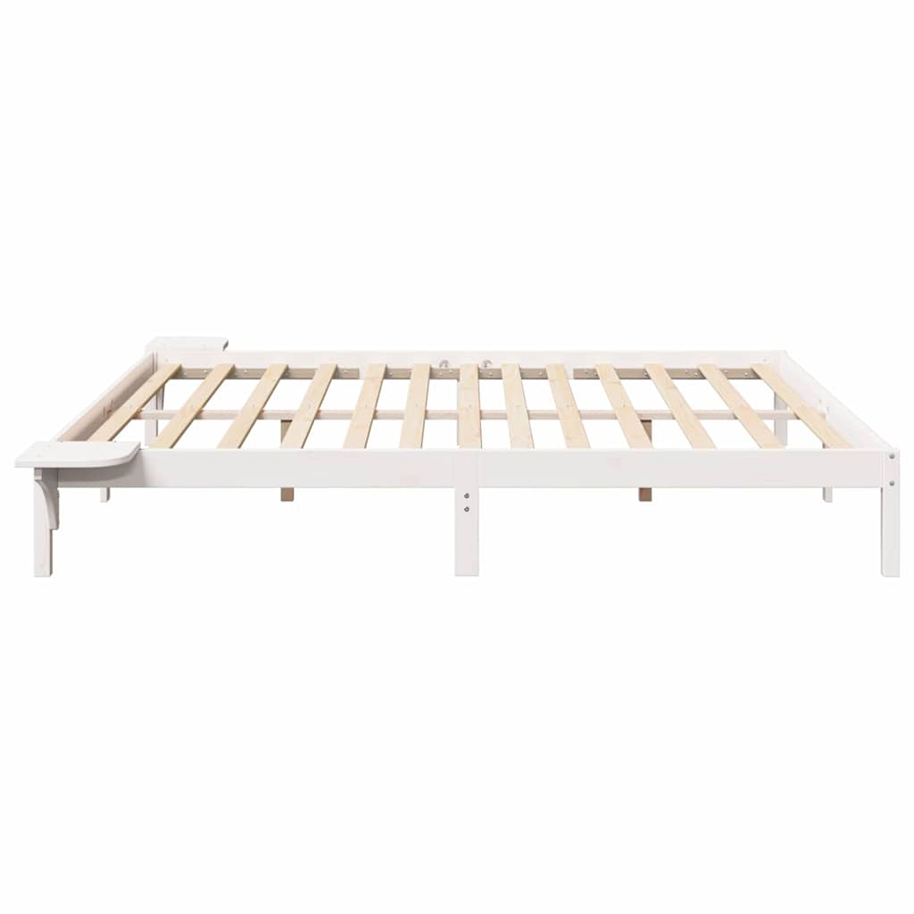 Bed Frame White 180 x 200 cm White