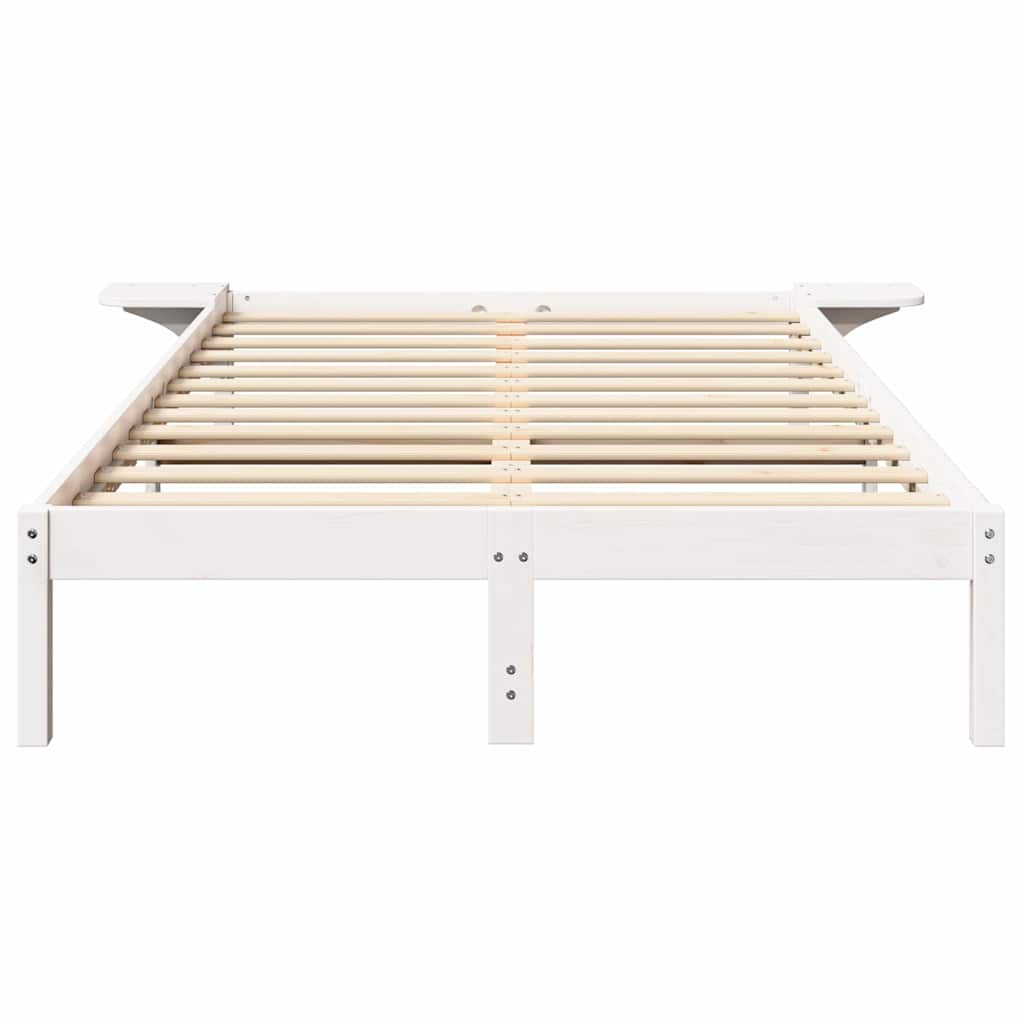 Bed Frame White 120 x 200 cm White