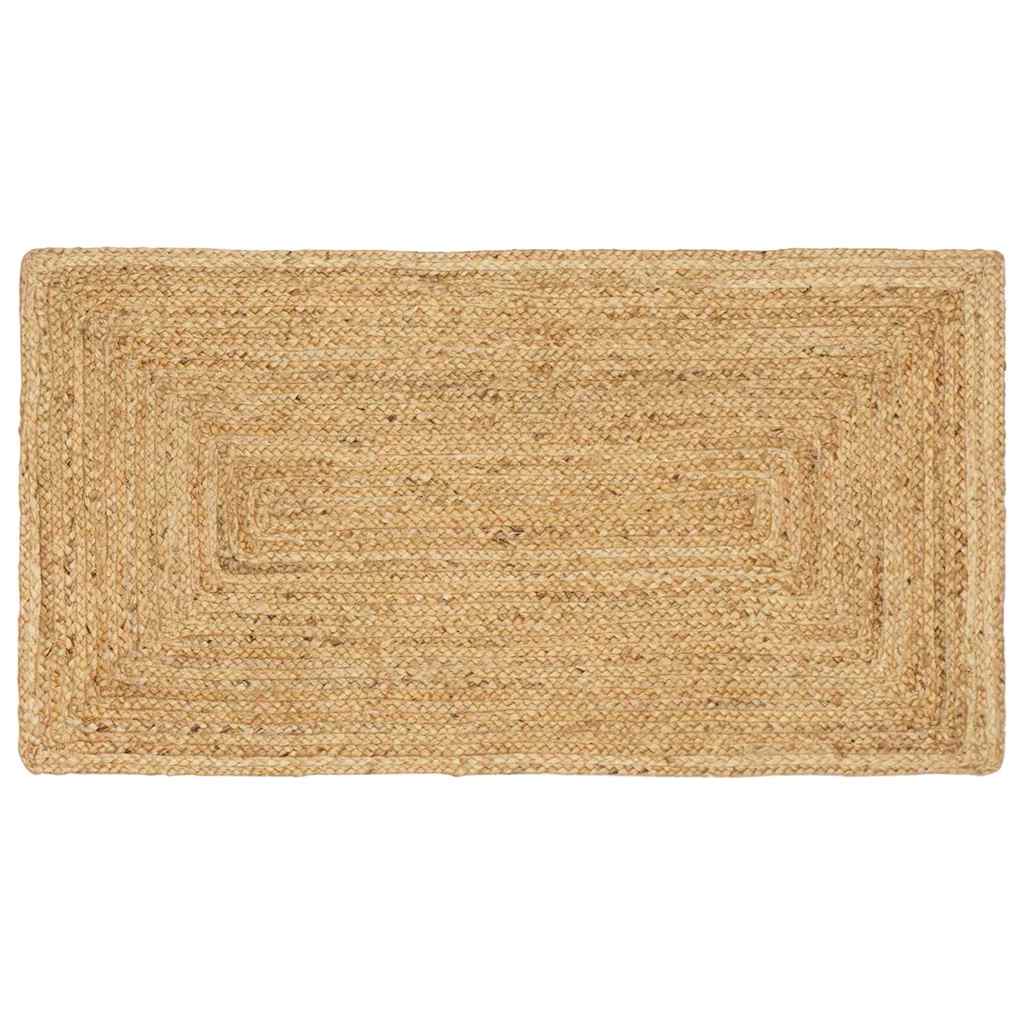 Area Rug Beige 60 x 110 cm Jute