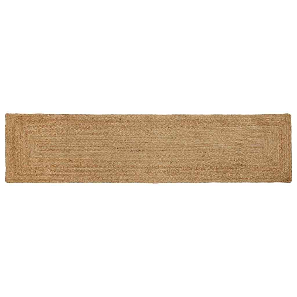 Area Rug Beige 60 x 400 cm Jute