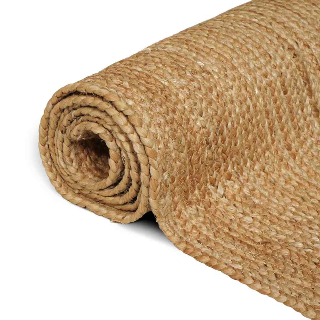 Area Rug Beige 140 x 200 cm Jute