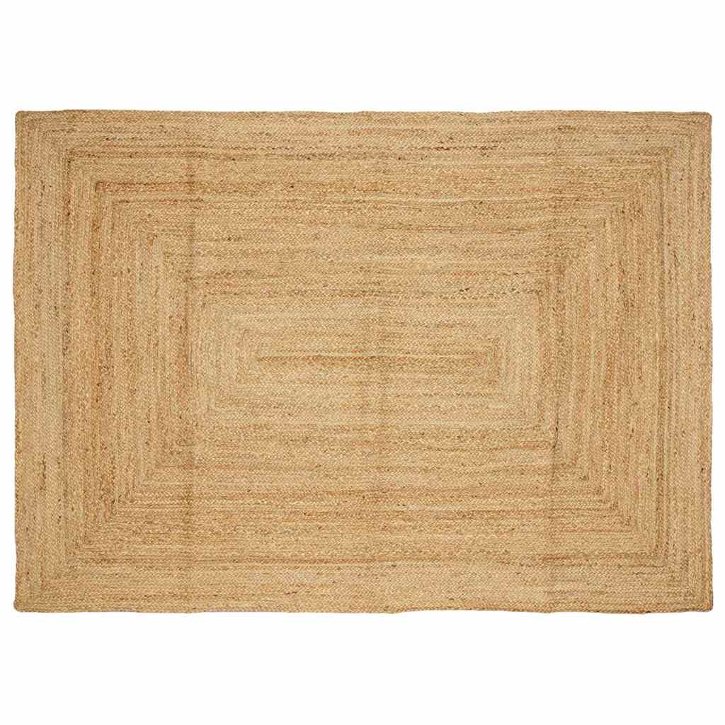 Area Rug Beige 200 x 290 cm Jute