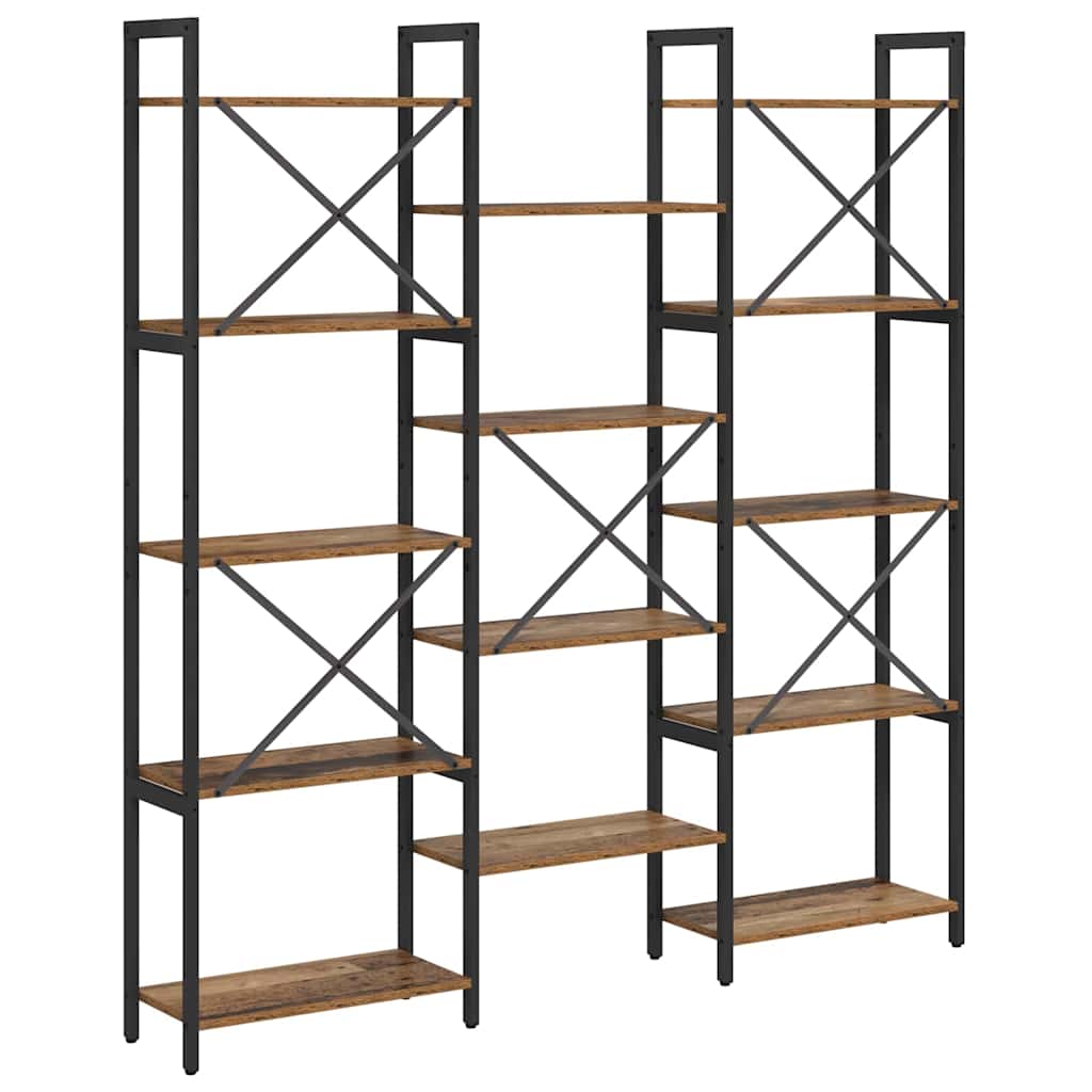 Bookshelf Old wood 156 x 25 x 167.5 cm Engineered wood