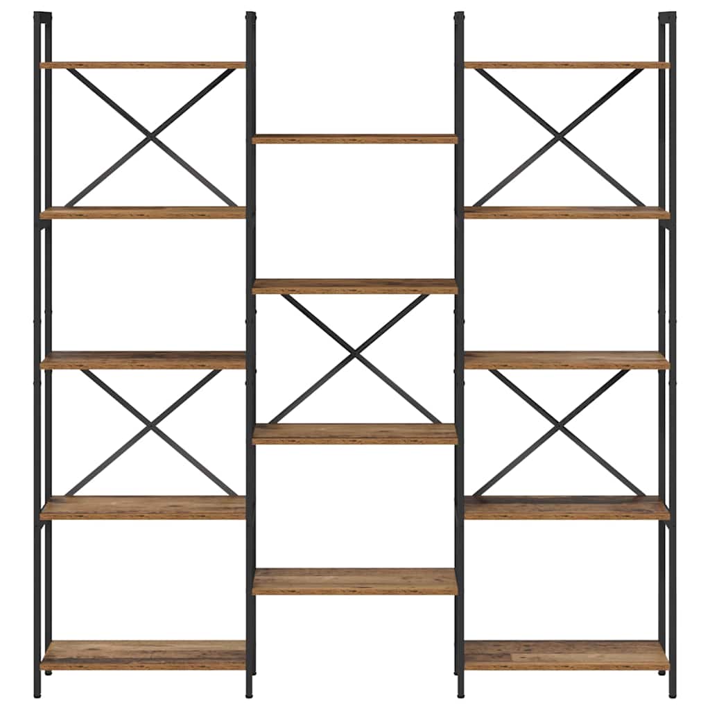 Bookshelf Old wood 156 x 25 x 167.5 cm Engineered wood