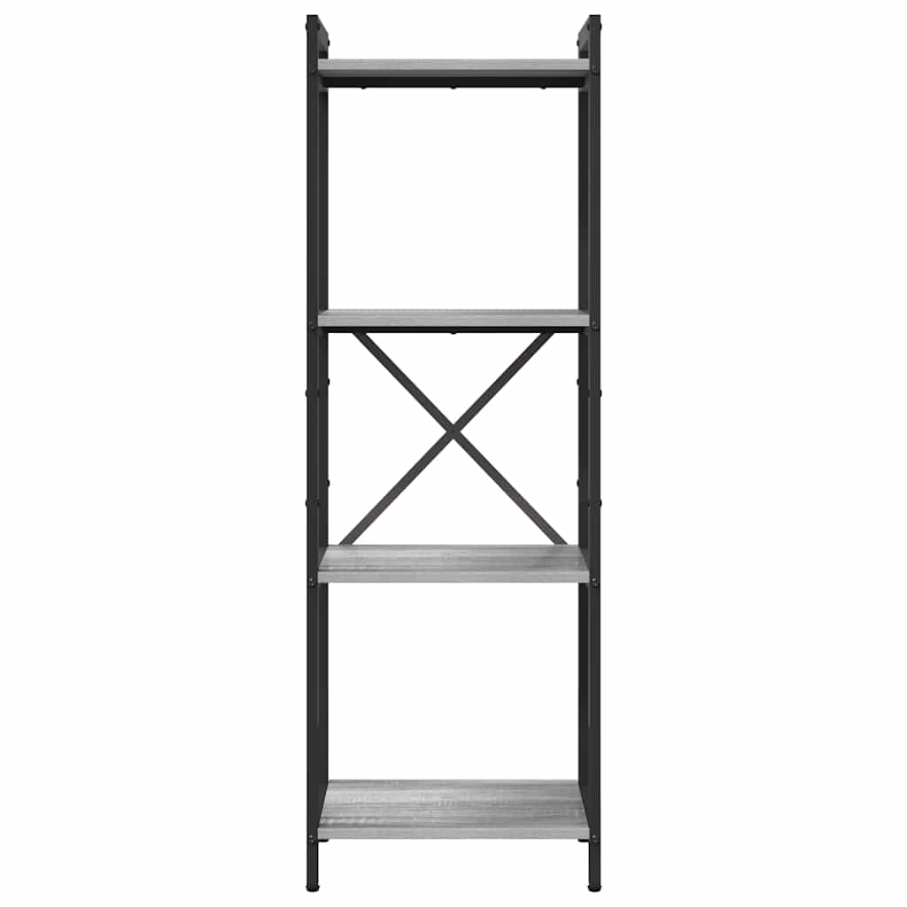 Bookcase Grey sonoma 40 x 30 x 118 cm Engineered wood
