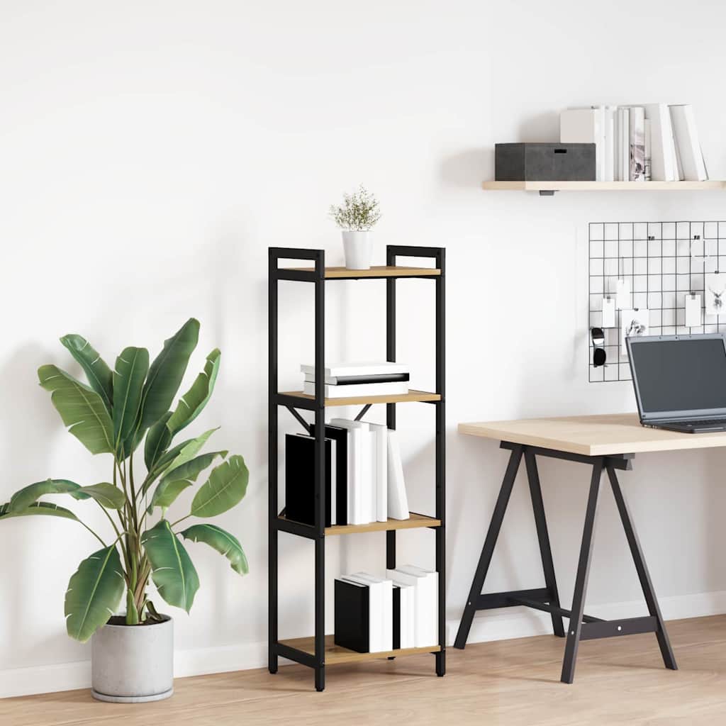 Bookcase Artisan oak 40 x 30 x 118 cm Engineered wood