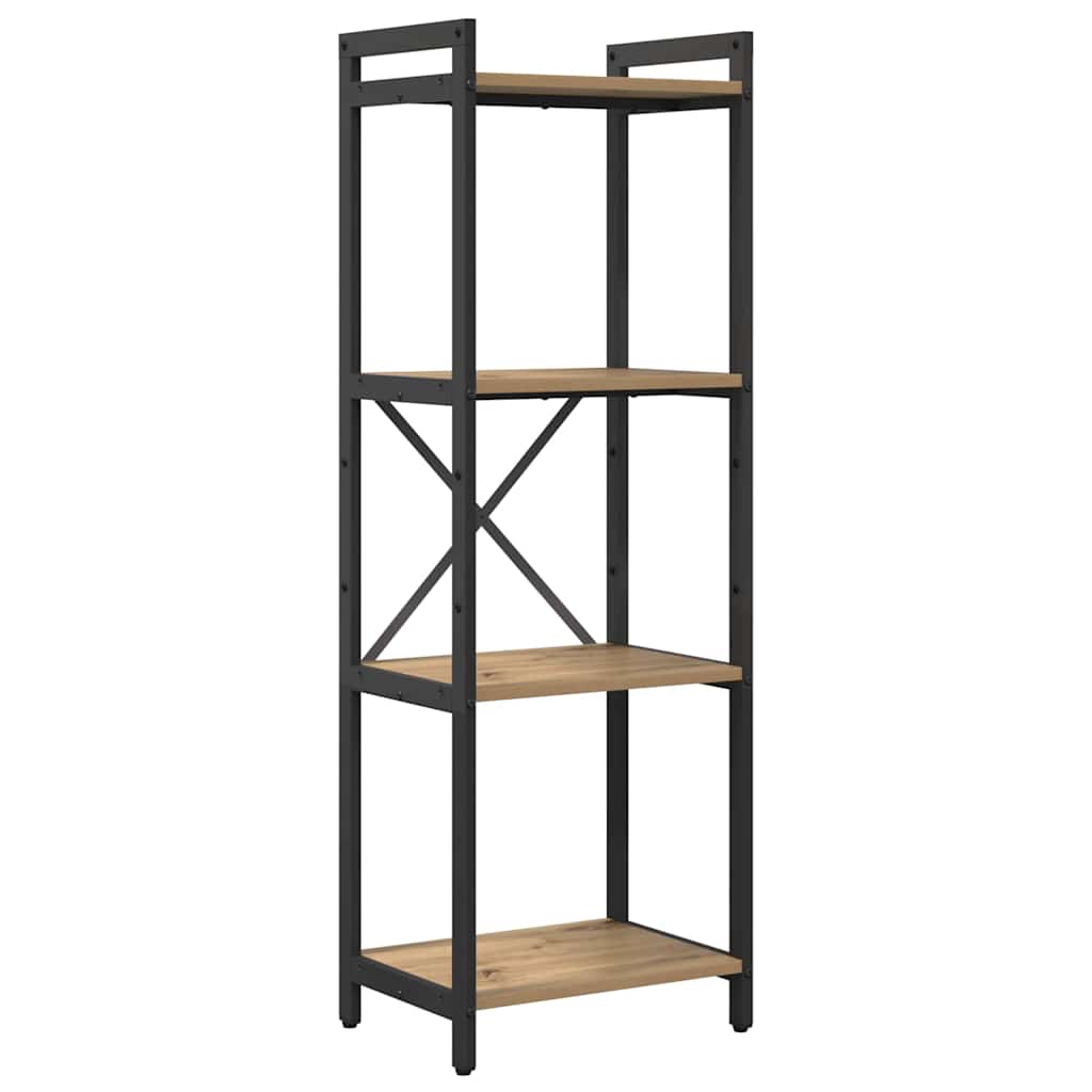 Bookcase Artisan oak 40 x 30 x 118 cm Engineered wood