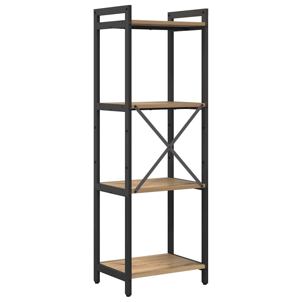 Bookcase Artisan oak 40 x 30 x 118 cm Engineered wood