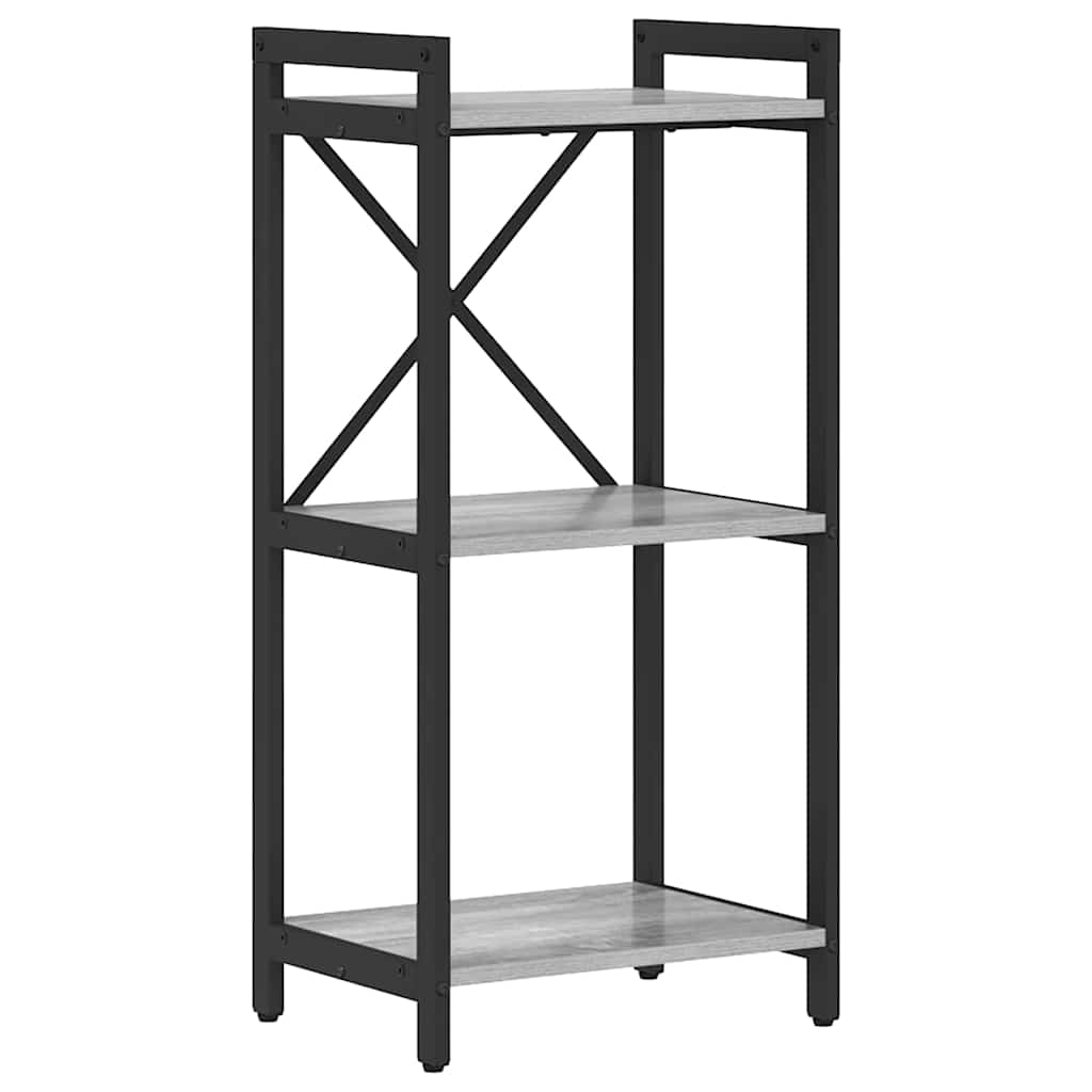 Bookcase Grey sonoma 40 x 30 x 83 cm Engineered wood