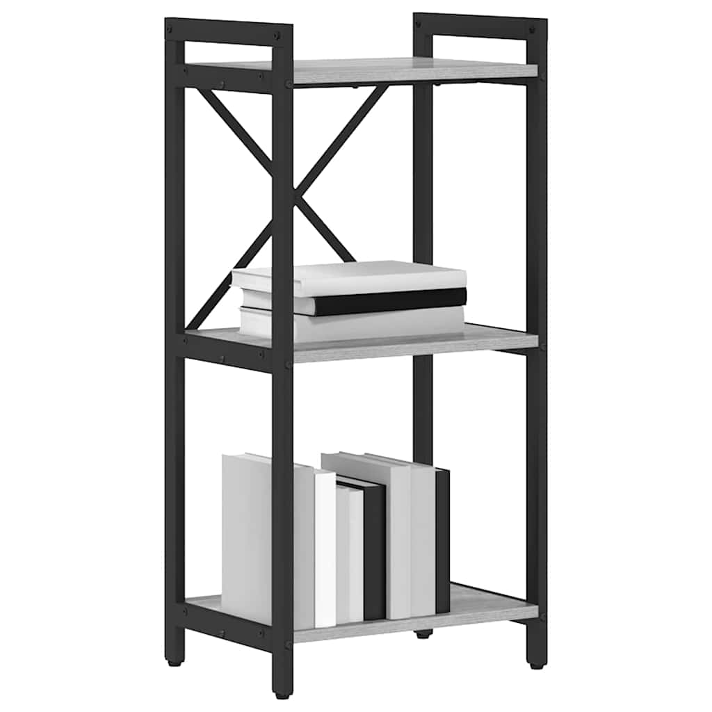 Bookcase Grey sonoma 40 x 30 x 83 cm Engineered wood