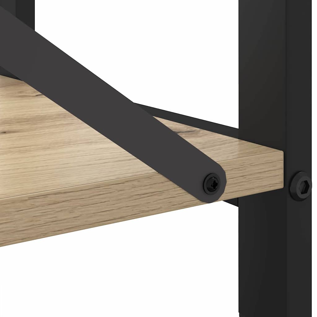 Bookcase Sonoma oak 40 x 30 x 48.5 cm Engineered wood