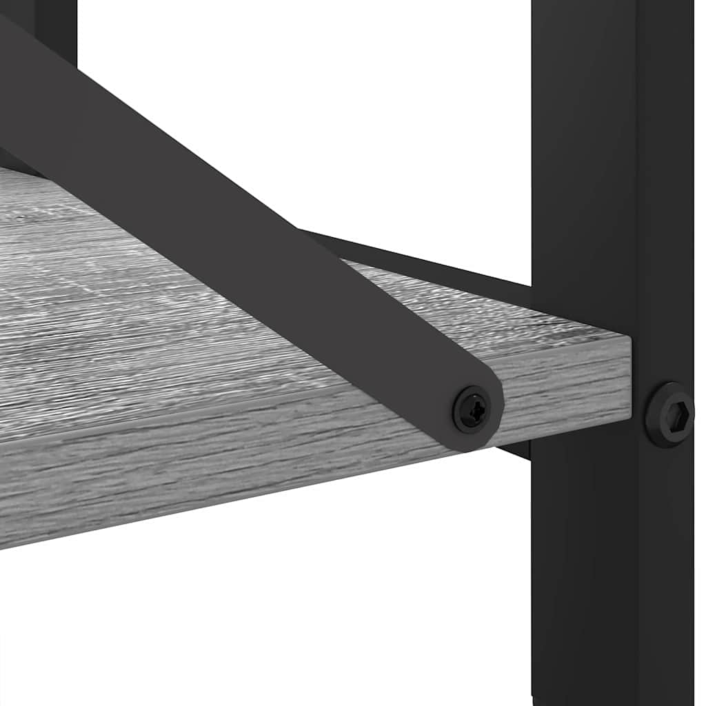 Bookcase Grey sonoma 40 x 30 x 48.5 cm Engineered wood