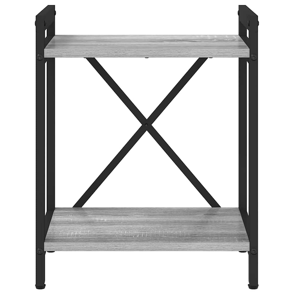 Bookcase Grey sonoma 40 x 30 x 48.5 cm Engineered wood