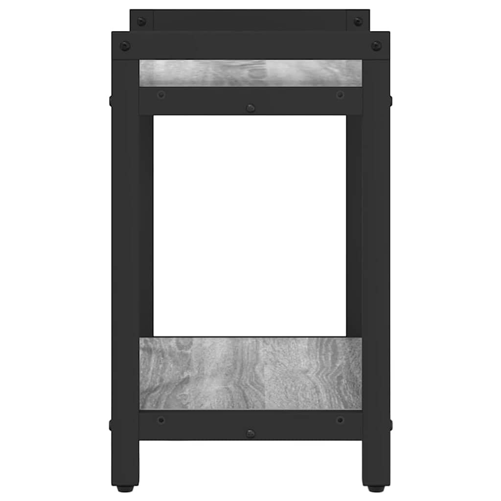 Bookcase Grey sonoma 40 x 30 x 48.5 cm Engineered wood