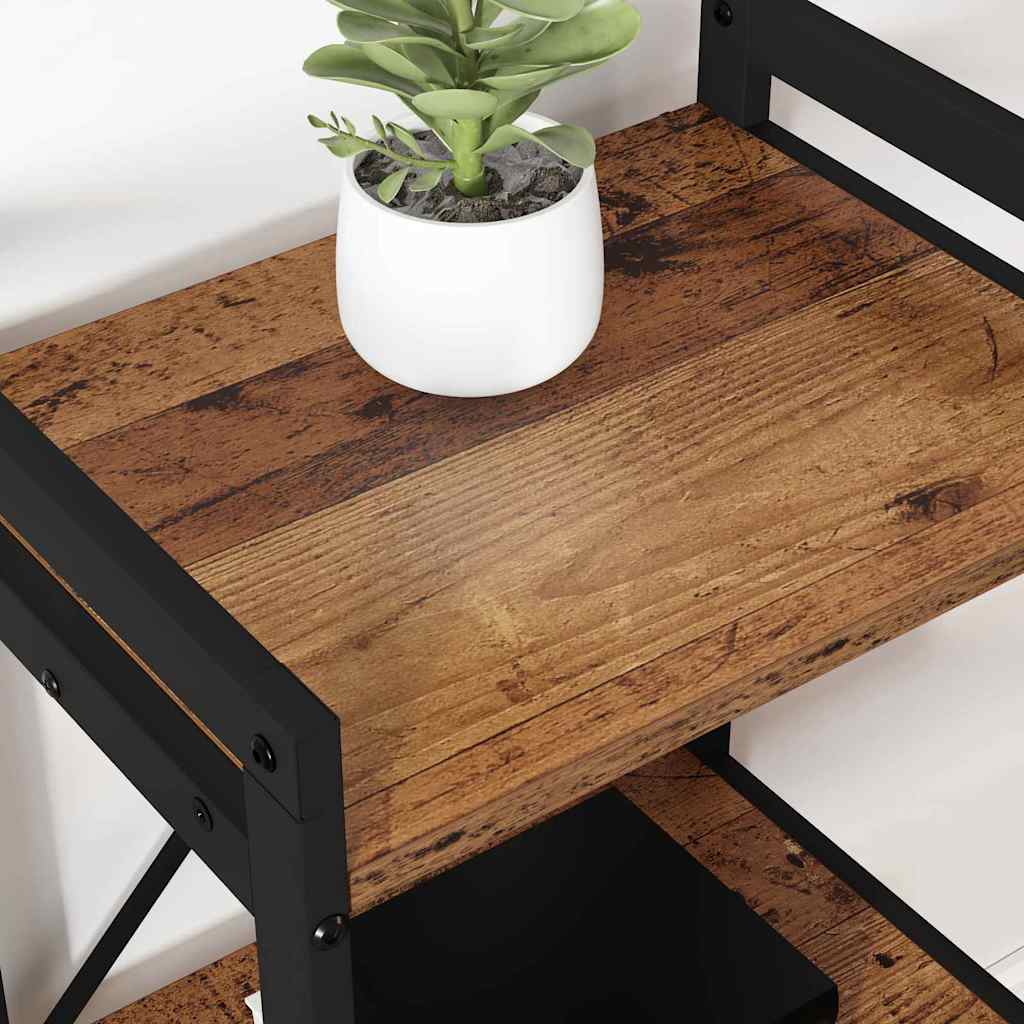 Bookcase Old wood 40 x 30 x 48.5 cm Engineered wood