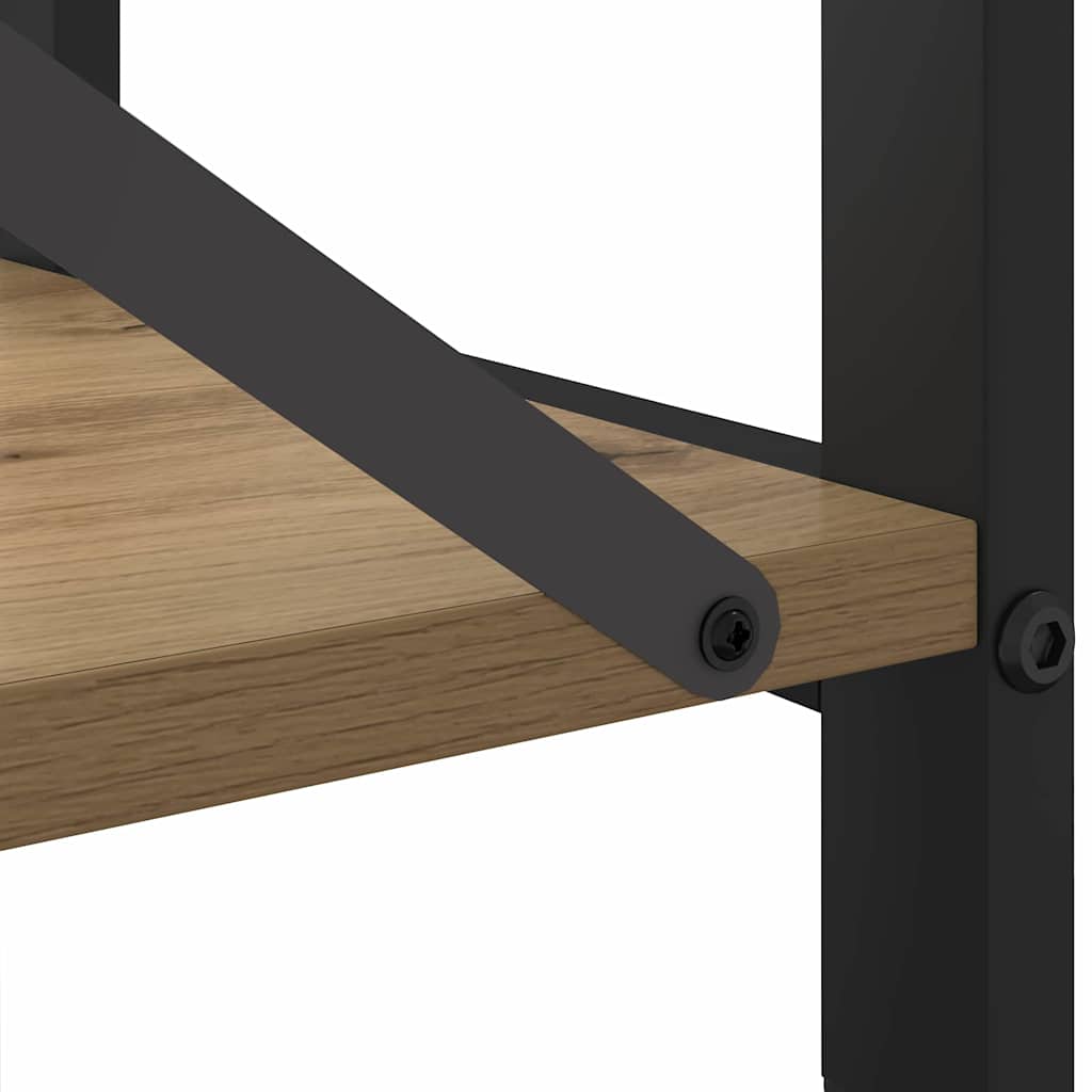 Bookcase Artisan oak 40 x 30 x 48.5 cm Engineered wood