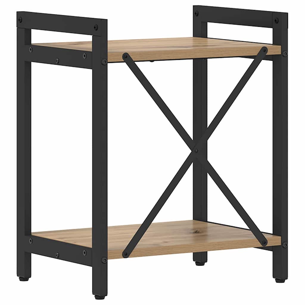 Bookcase Artisan oak 40 x 30 x 48.5 cm Engineered wood