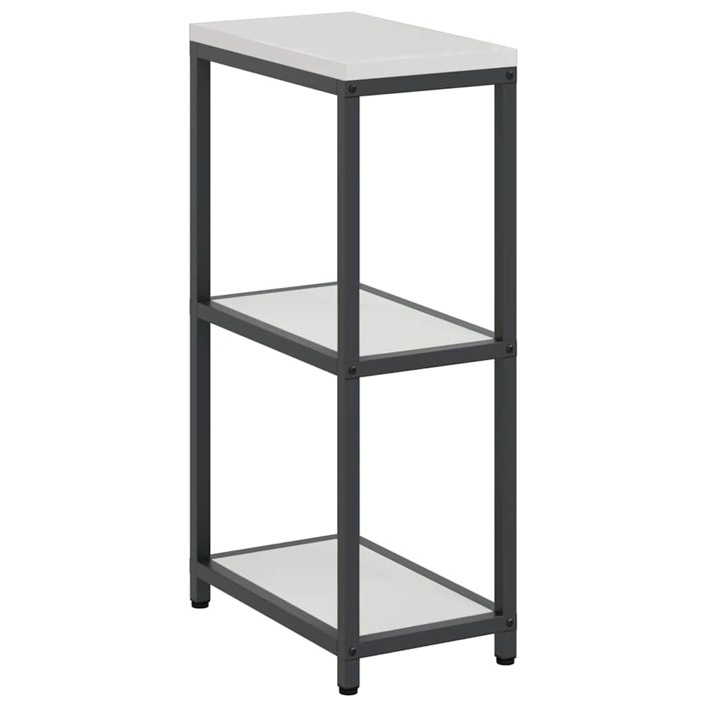 Kitchen Storage Shelf with Shelf Silver Galvanised steel