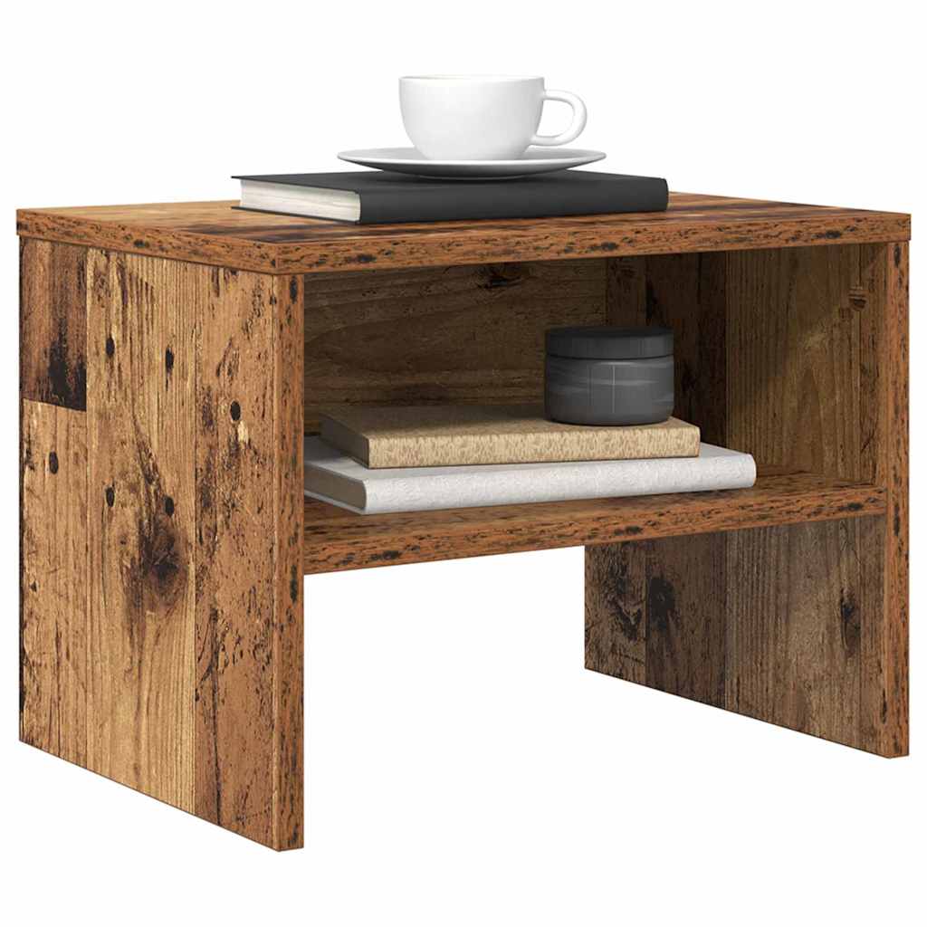 Bedside Cabinet Old wood 40 x 40 x 30 cm Engineered wood