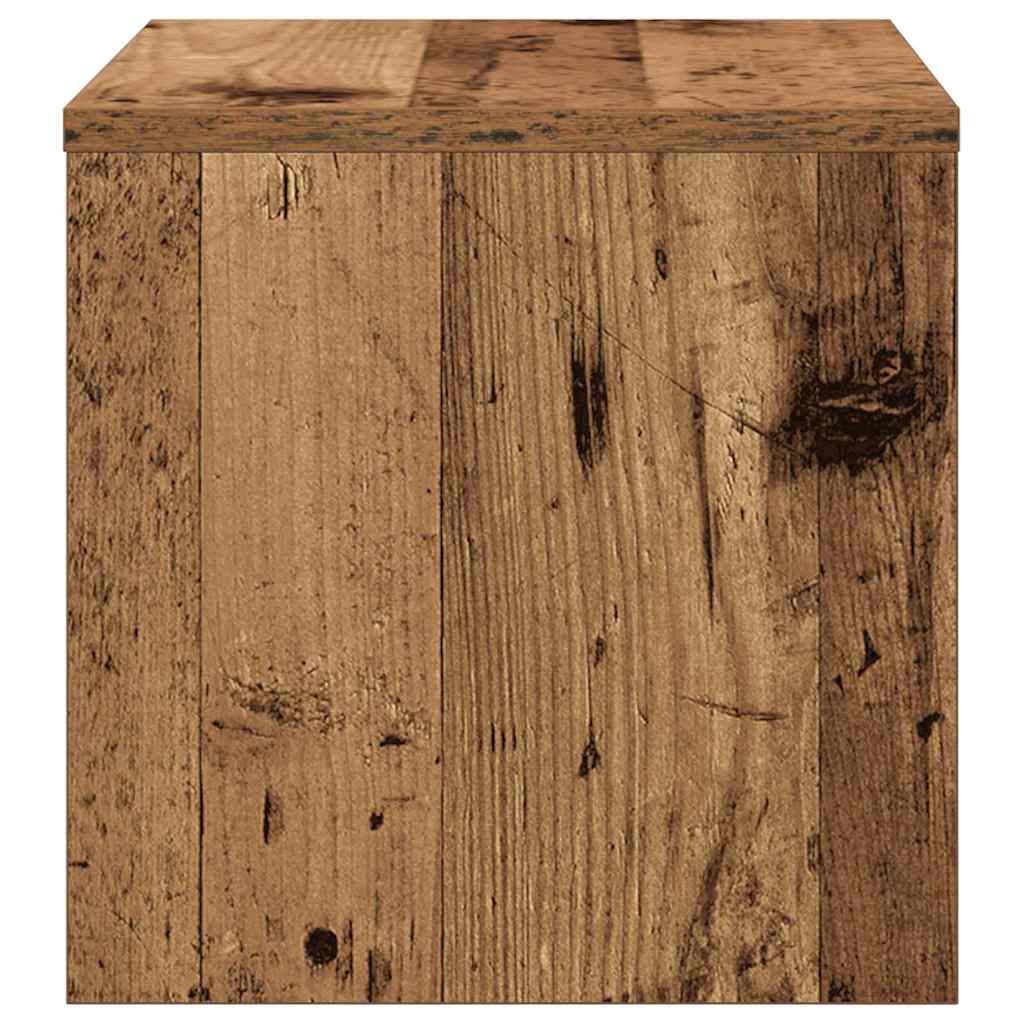 Bedside Cabinet Old wood 40 x 40 x 30 cm Engineered wood