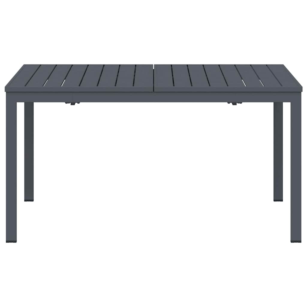 Extension Table 2 pcs Anthracite 210 x 90 x 73 cm Steel