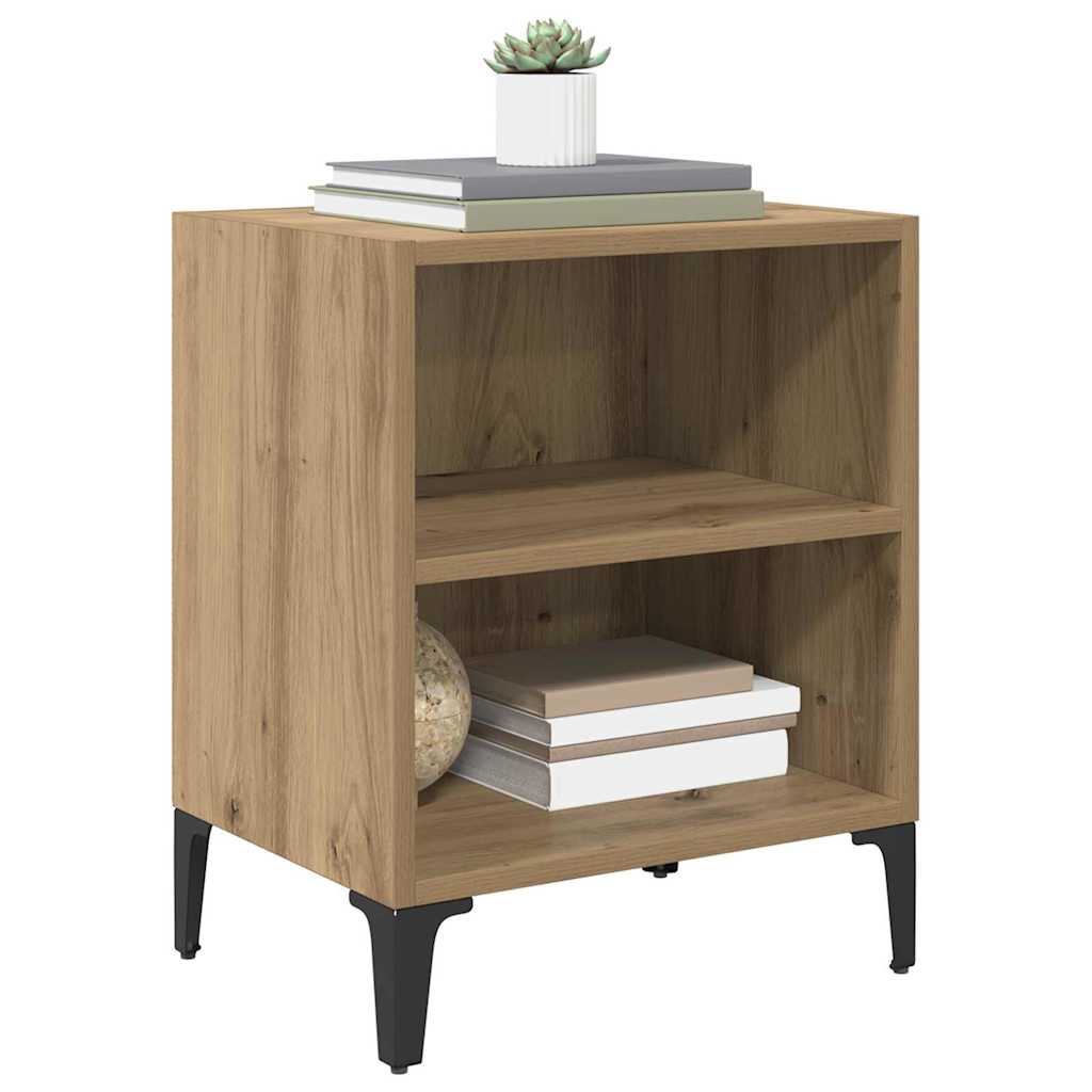 Bedside Cabinet 2 pcs Artisan oak 40 x 30 x 50 cm