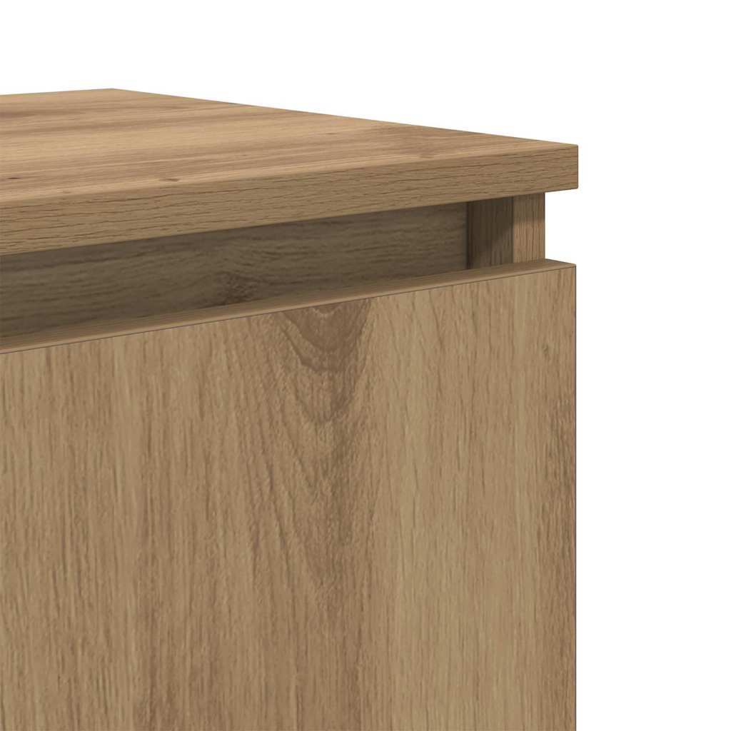 Bedside Cabinet Artisan oak 40 x 30 x 50 cm Engineered wood