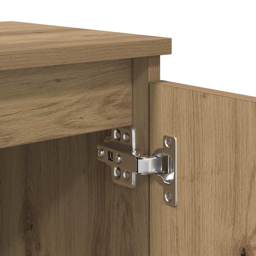 Bedside Cabinet Artisan oak 40 x 30 x 50 cm Engineered wood