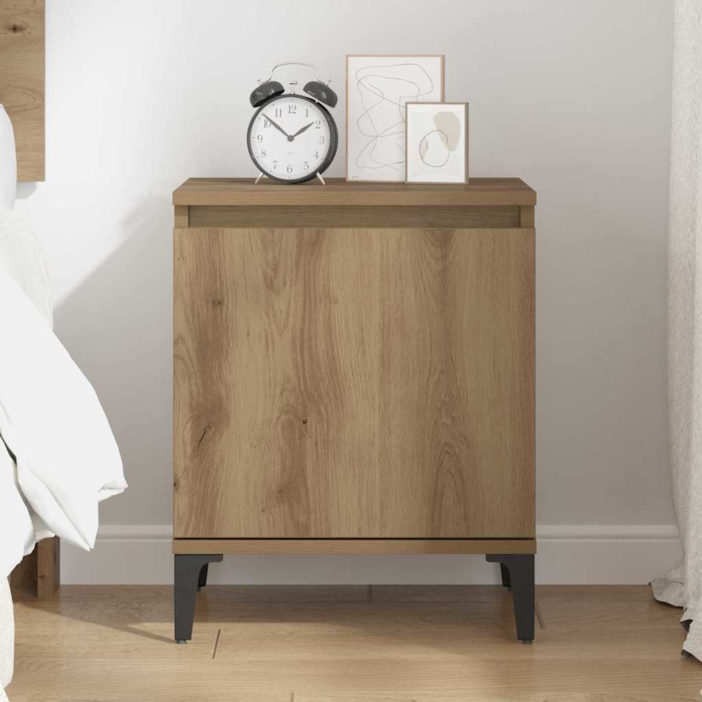 Bedside Cabinet Artisan oak 40 x 30 x 50 cm Engineered wood